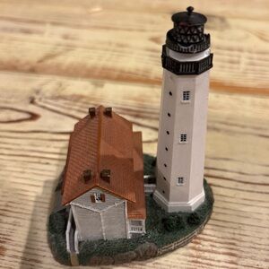 Cape Henlopen Lighthouse, Delewarr. Lefton 15001. 2002 Collectable.
